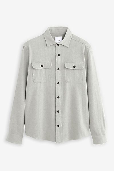 Next Hemdjacke Hemdjacke aus angerauter Baumwolle günstig online kaufen