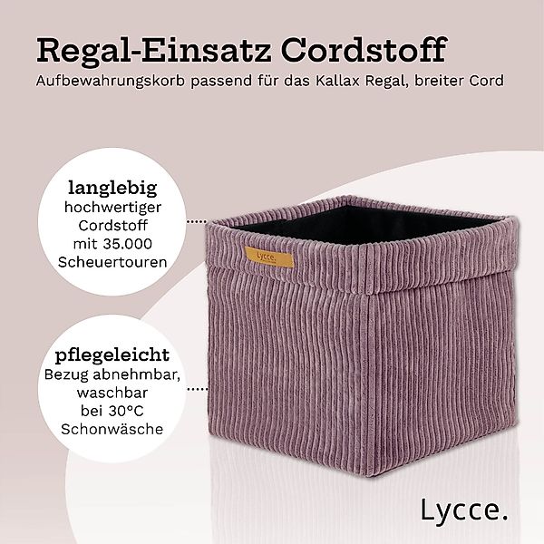 Lycce Regalkorb Kallax Boxen Cord 4er günstig online kaufen