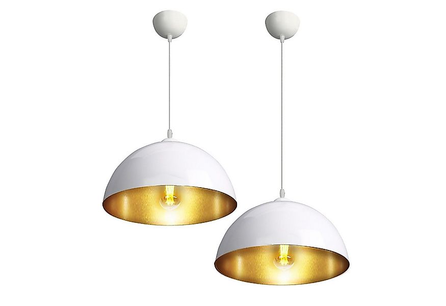 CCLIFE Hängeleuchte 2er Industrielle Pendelleuchte LED Hängeleuchte Metall günstig online kaufen