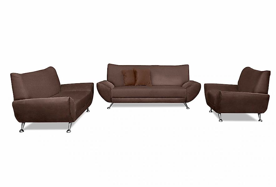 INOSIGN Polstergarnitur "Saltare elegant und komfortabel", (3 tlg.) günstig online kaufen
