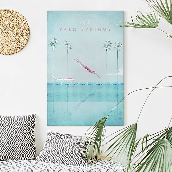 Leinwandbild Reiseposter - Palm Springs günstig online kaufen