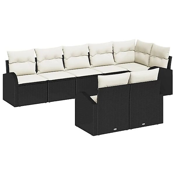 vidaXL Gartensofa-set 8-Tlg Poly-Rattan 3346087 günstig online kaufen