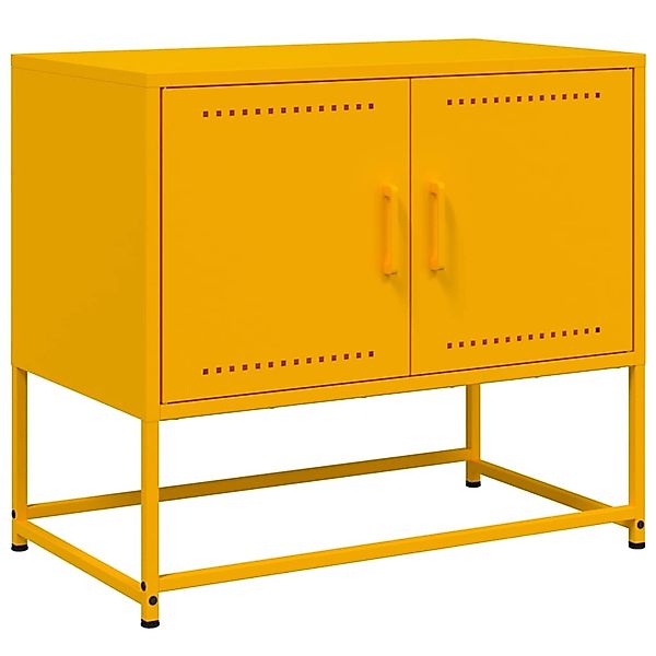 vidaXL TV-Schrank Senfgelb 68,5x39x60,5 cm Stahl 846473 günstig online kaufen