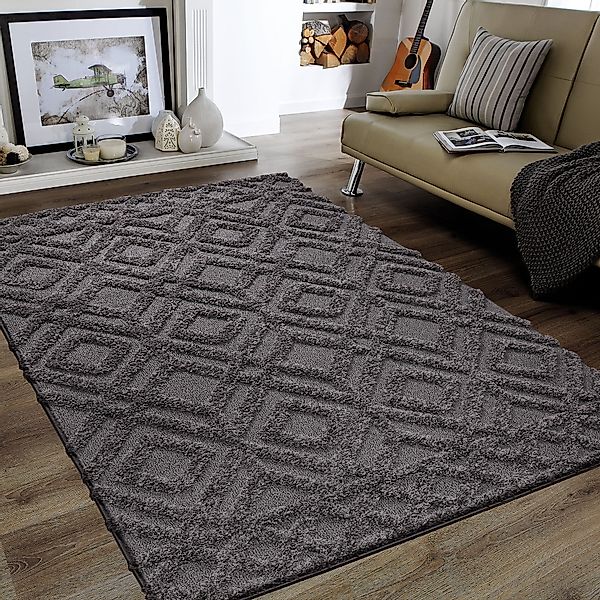 Sanat Hochflor-Teppich »Luxus 3506«, rechteckig, 30 mm Höhe, robuster Langf günstig online kaufen