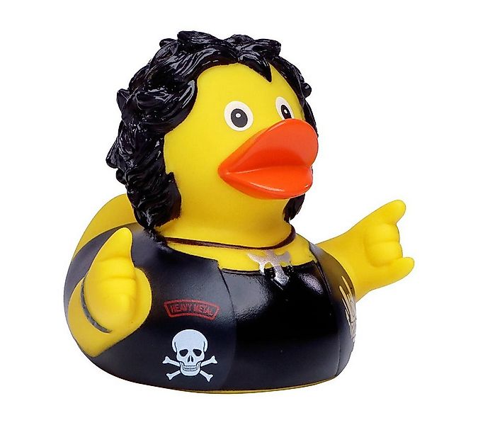 mbw Badespielzeug Schnabels® Badeente Rocker Heavy Metal, Quitscheente (1-t günstig online kaufen
