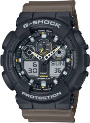 CASIO G-SHOCK Chronograph GA-100TU-1A3ER, Quarzuhr,Armbanduhr,Herrenuhr,dig günstig online kaufen