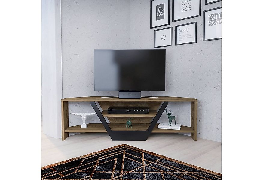 Decorotika Lowboard Eck-TV-Ständer Sares günstig online kaufen