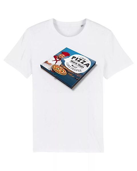I Like Pizza More Than i Like People | T-shirt Herren günstig online kaufen