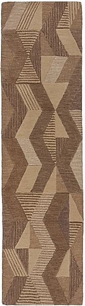 FLAIR RUGS Wollteppich "Asher 3D Effekt" rechteckig 10 mm Höhe Wolle, Teppi günstig online kaufen