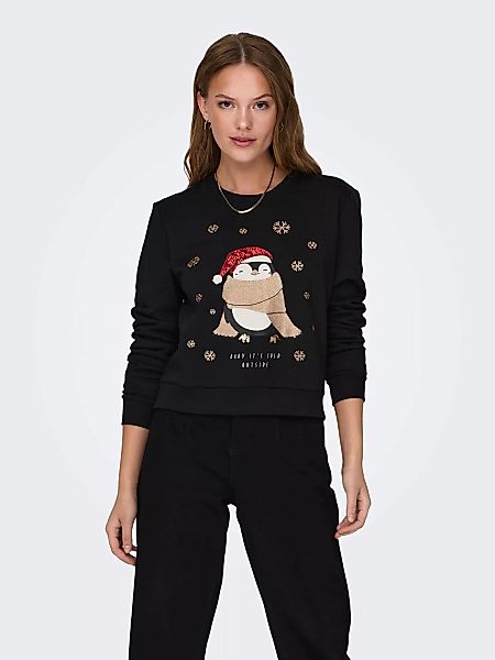 ONLY Sweater "ONLYDA CHRISTMAS L/S O-NECK BOX SWT" günstig online kaufen