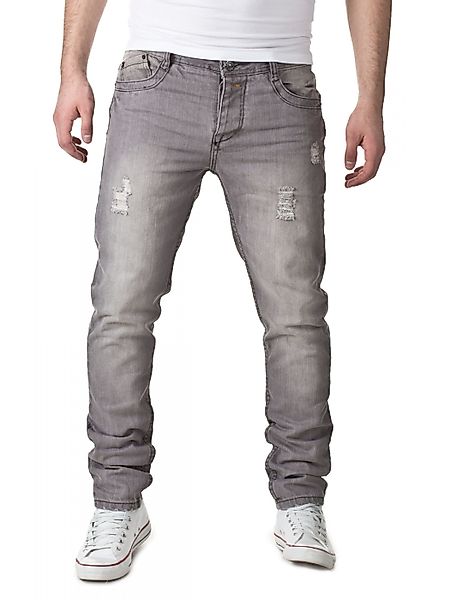 Stitch & Soul Slim-fit-Jeans Destroyed Denim günstig online kaufen