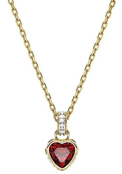 Swarovski Kette mit Anhänger Chroma Herz, mit Swarovski® Kristall günstig online kaufen