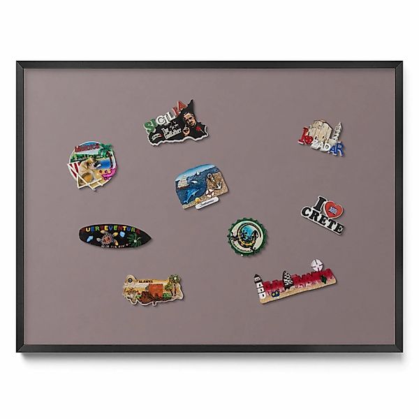 Tulup Magnettafel Wanddekoration Magnettafel bedruckt Farbe Hellbraun 80x60 günstig online kaufen