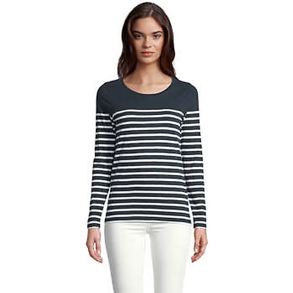 Sols  Langarmshirt Matelot camiseta mujer manga larga-100% algodón peinado günstig online kaufen