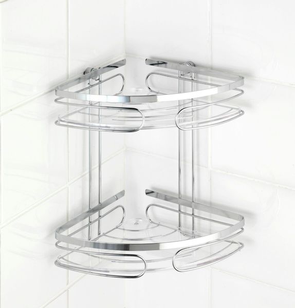 WENKO Eckregal Premium, 2 Etagen günstig online kaufen