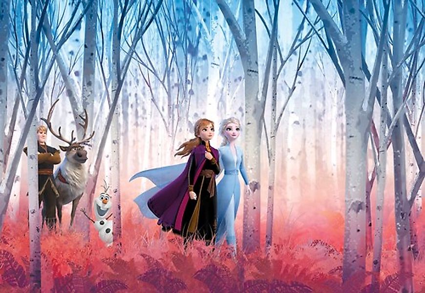 Komar Fototapete »Frozen Friends forever - Größe 368 x 254 cm«, bedruckt, W günstig online kaufen