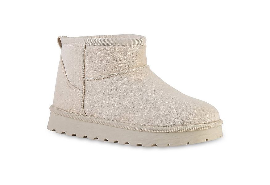 VAN HILL 841828 Winterstiefelette Damen Warm Gefütterte Winter Boots Bequem günstig online kaufen