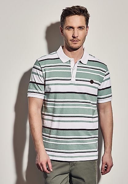 STREET ONE MEN Poloshirt aus reiner günstig online kaufen
