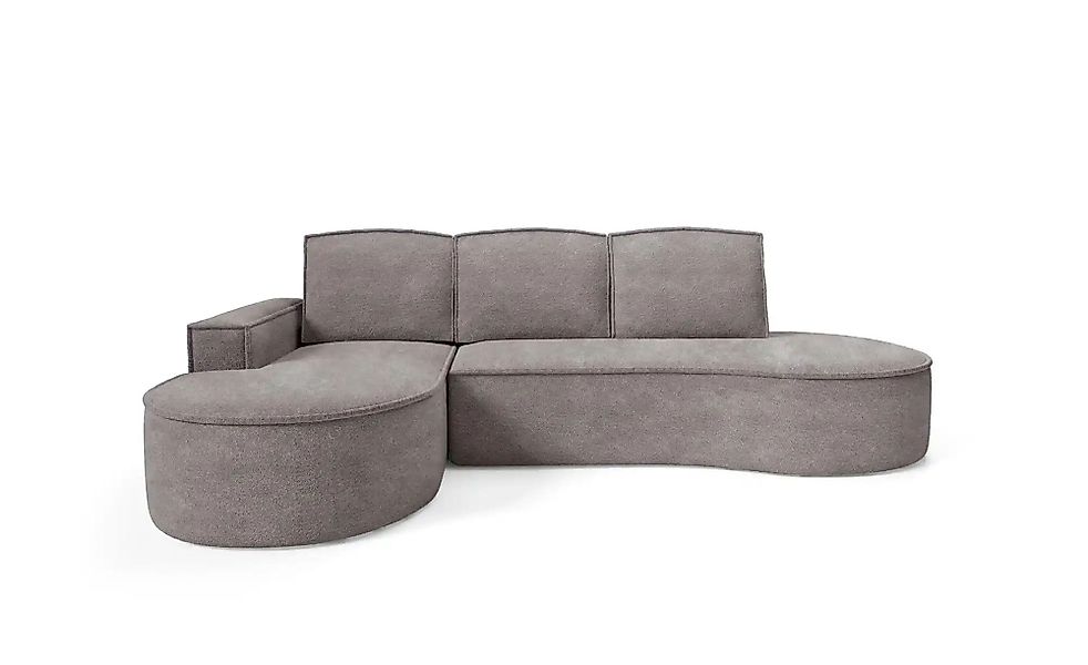 Ecksofa  Flow ¦ grau ¦ Maße (cm): B: 277 H: 88 Polstermöbel > Sofas > Eckso günstig online kaufen