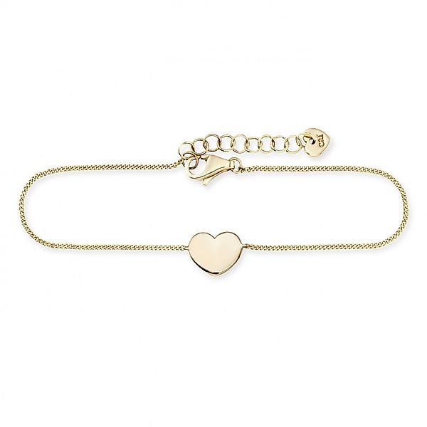 CAÏ Armband "925/- Sterling Silber vergoldet Herz" günstig online kaufen