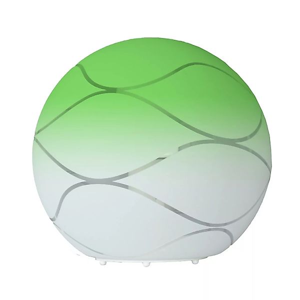 Tischleuchte Glas grün Wave günstig online kaufen