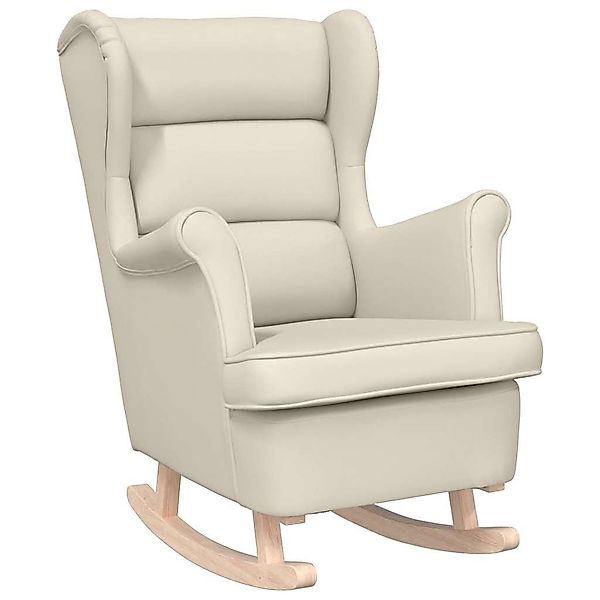 vidaXL Sessel Schaukelsessel Weiß 74x90x102 cm günstig online kaufen