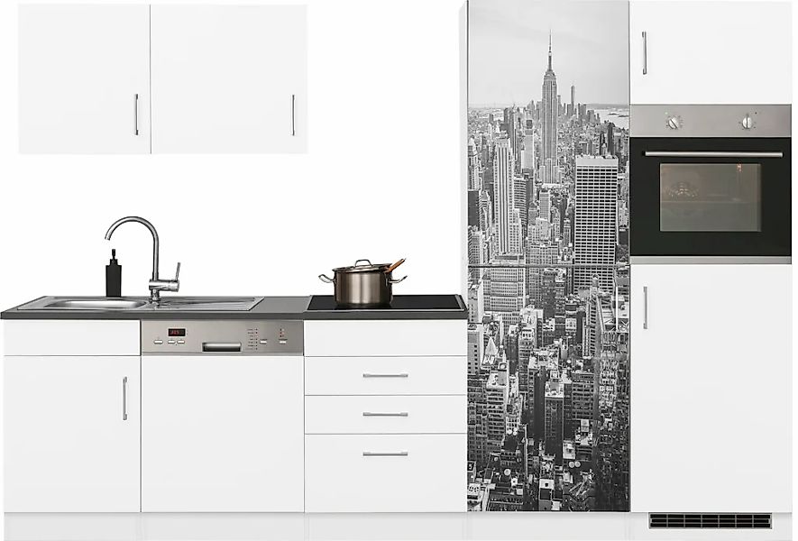KOCHSTATION Küchenzeile "KS-Paris", ohne E-Geräte, Breite 290 cm günstig online kaufen