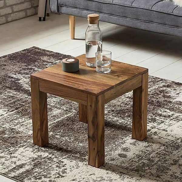 Holztisch Massiv aus Sheesham Massivholz handgearbeitet günstig online kaufen