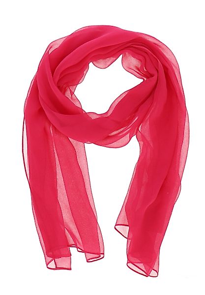 halsüberkopf Accessoires Schal Chiffon-Schal Unifarben, hauchzarter Uni-Sch günstig online kaufen