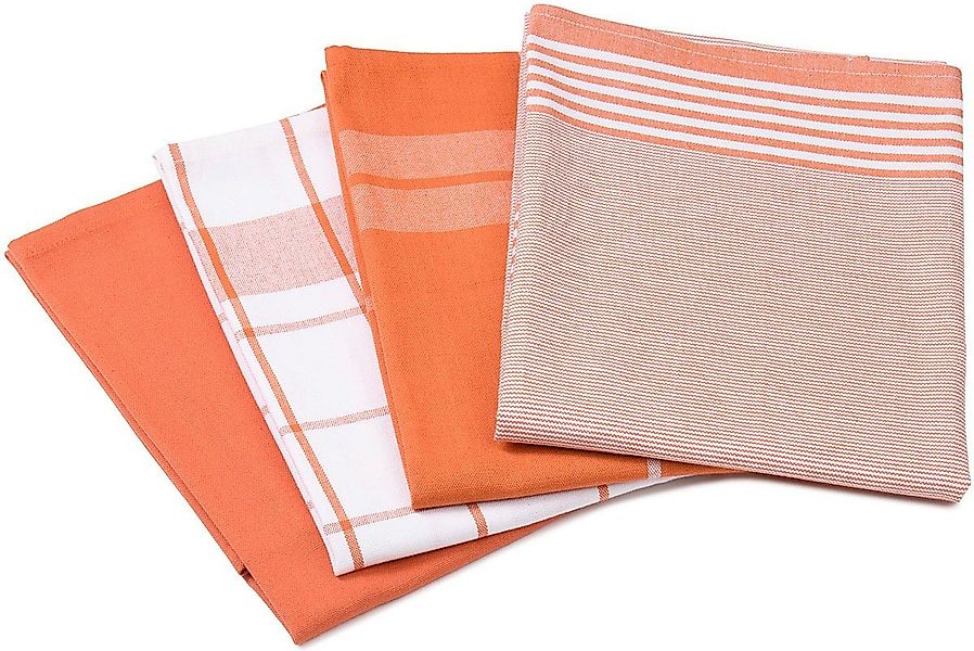 Gözze Geschirrtuch Geschirrtücher, Des. 60057, (Set, 4-tlg), kariert, gestr günstig online kaufen