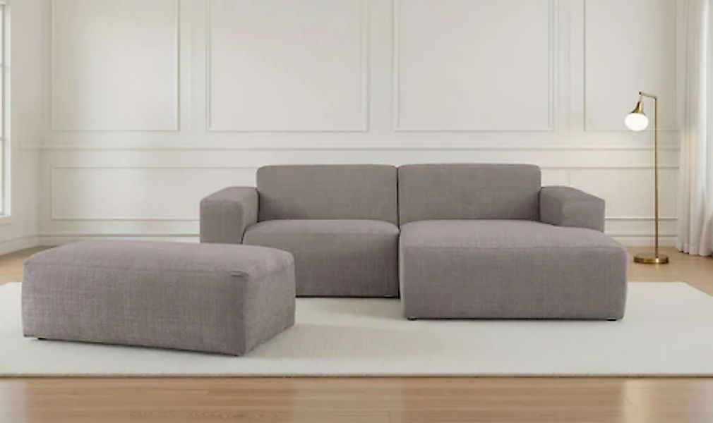 OTTO home Ecksofa »Koa,228cm, L-Form, Modulsofa, Webstoff, Cord, Struktur, günstig online kaufen