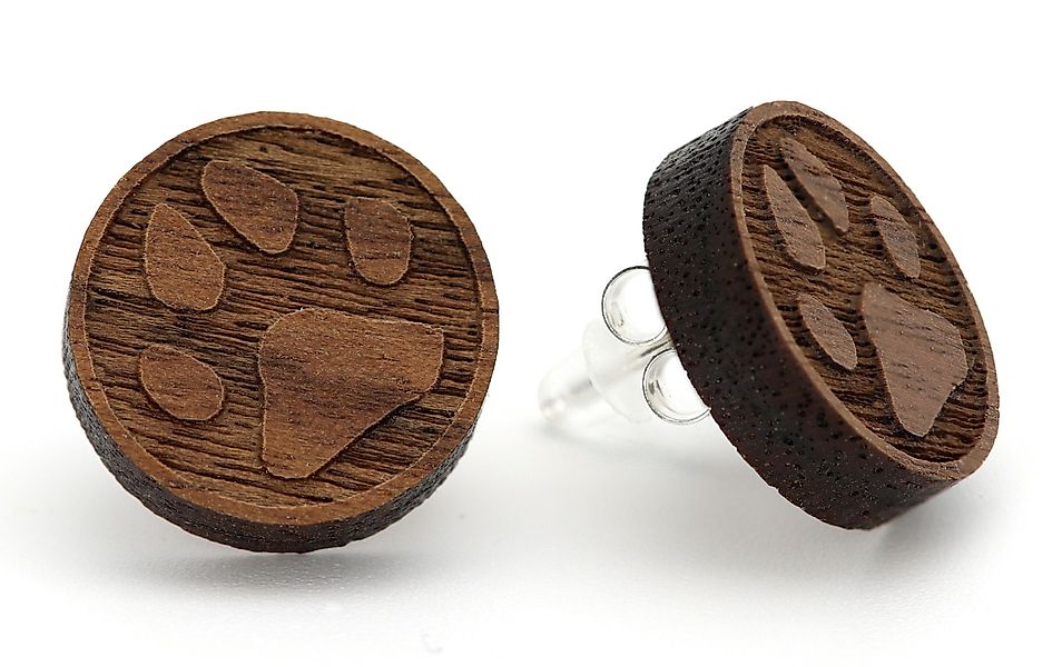 NaturSchatulle Paar Ohrstecker 3D Gravuren (Lebensbaum, günstig online kaufen