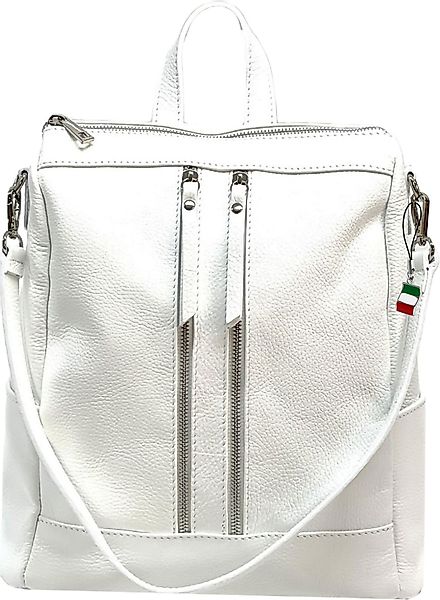 FLORENCE Cityrucksack Florence Rucksack Damen Echtleder, günstig online kaufen