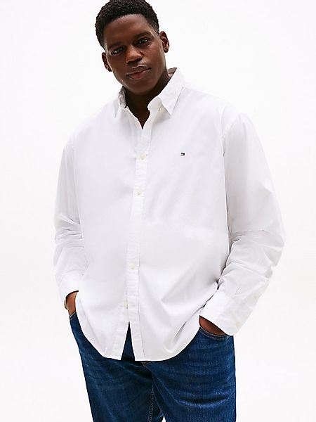 Tommy Hilfiger Big & Tall Langarmhemd BT-FLEX POPLIN SOLID Große Größen, re günstig online kaufen