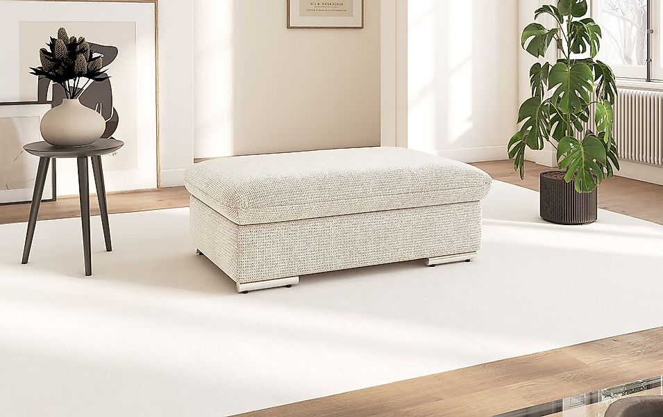 sit&more Polsterhocker Valantine, B: 101 cm, individuell zu kombinieren günstig online kaufen