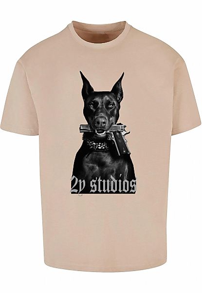 2Y Studios T-Shirt "2Y Studios Herren Doberman Oversize Tee", (1 tlg.) günstig online kaufen