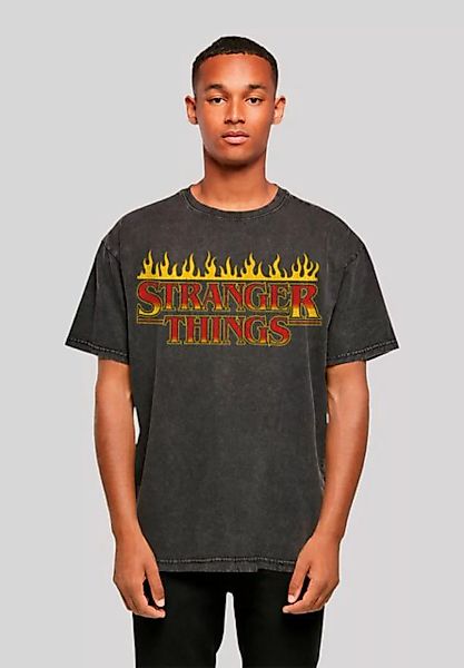 F4NT4STIC T-Shirt Stranger Things Fire Logo Men Netflix TV Series Premium Q günstig online kaufen