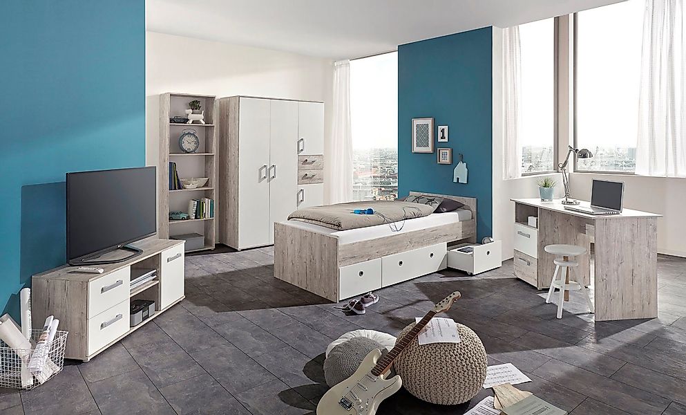 arthur berndt Jugendzimmer-Set ""Bente" Topseller, viel Stauraum", (Set, 5 günstig online kaufen