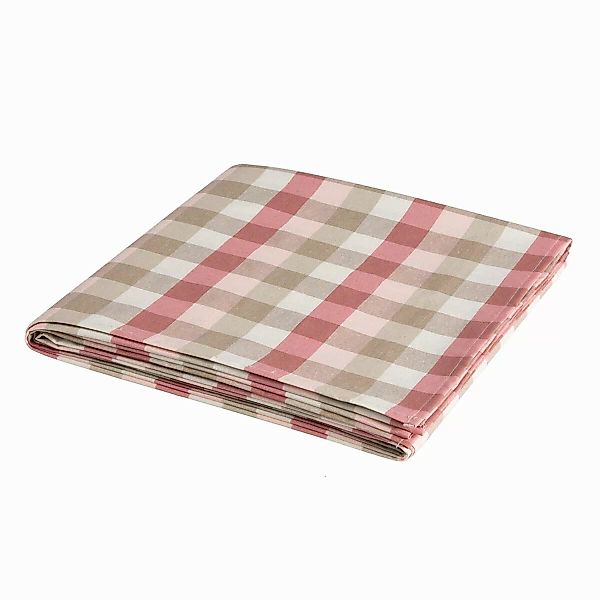 Tischdecke Rosa Polyester 100 % Baumwolle 140 X 200 Cm günstig online kaufen