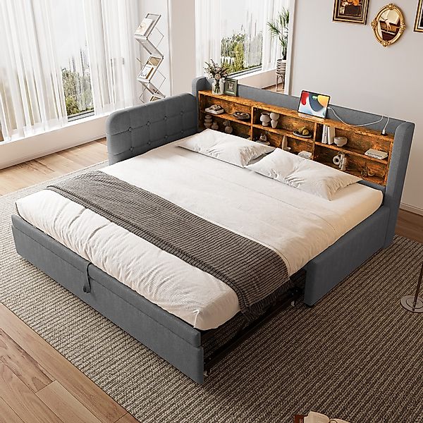 STILVORA Schlafsofa 90×200 mit Ausziehbett,Tagesbett Daybett günstig online kaufen