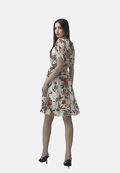 Elara Sommerkleid Elara Damen Sommerblumenkleid (1-tlg) günstig online kaufen