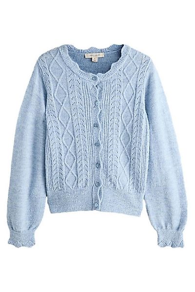 LAURA ASHLEY Strickjacke Laura Ashley Strickjacke mit Pointelle (1-tlg) günstig online kaufen