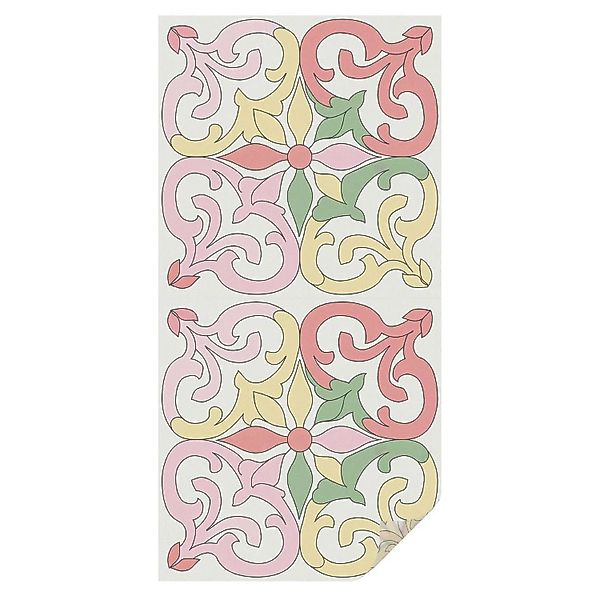 Tulup Fensterfolie Blumenschmuck Fensterfolie Sichtschutz 50x100 cm Rot Fen günstig online kaufen