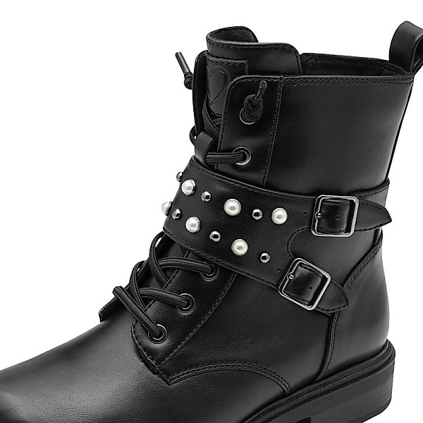 MARCO TOZZI Schnürstiefelette, Blockabsatz, Schnürboots mit günstig online kaufen