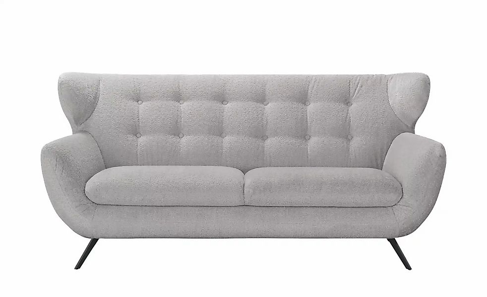 Jette Home Sofa aus Mikrofaser Mellow ¦ grau ¦ Maße (cm): B: 200 H: 94 T: 9 günstig online kaufen