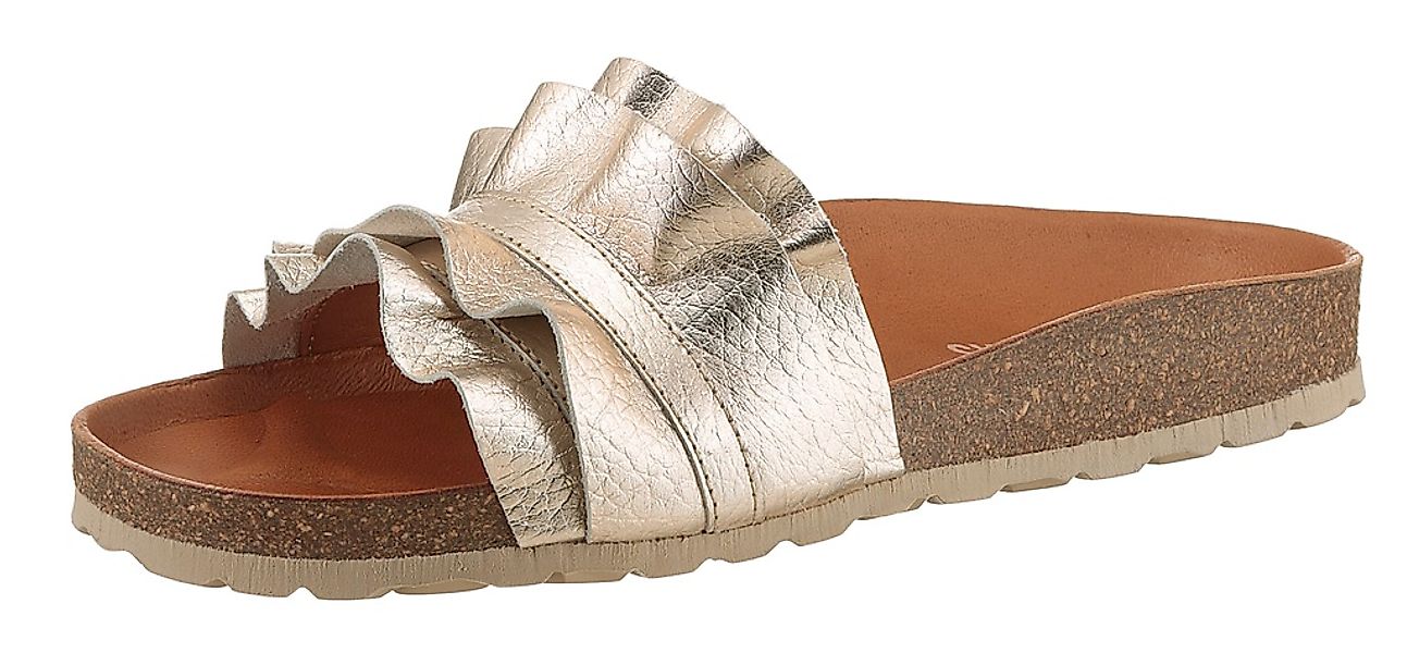 VERBENAS Pantolette "Rocio Roda" Sommerschuh, Strandschuh, Flat mit vorgefo günstig online kaufen