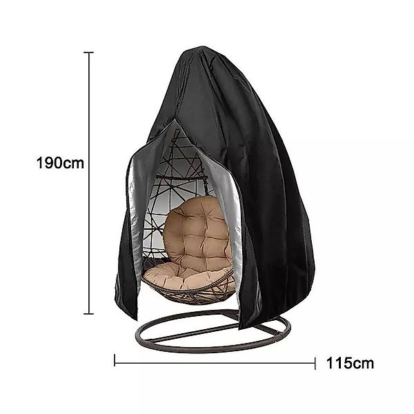 BTTO Gartenmöbel-Schutzhülle Hängesessel Abdeckung Outdoor,Gartenmöbel-Abde günstig online kaufen