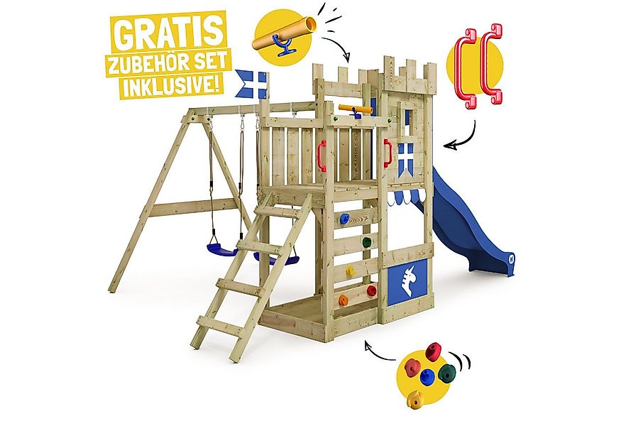 Wickey Spielturm RoyalFlyer – Abenteuer-Spielgerät für Garten mit Rutsche u günstig online kaufen