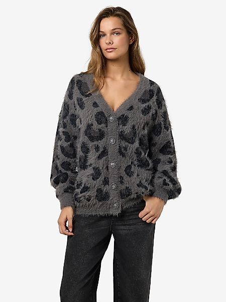 Noisy may Strickjacke "NMFLYNN L/S V-NECK KNIT CARDIGAN NOOS" Materialmix, günstig online kaufen