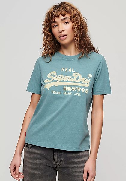 Superdry T-Shirt "EMBROIDERED VL RELAXED T SHIRT" günstig online kaufen